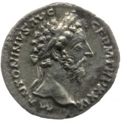 Denarius - Marcus Aurelius IMP VIII COS III, Victory