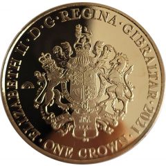 1 Crown - Elizabeth II The Humanitarian