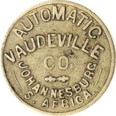 Token - Automatic Vaudeville Co. Johannesburg