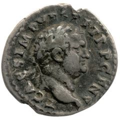 Quinarius - Titus VICTORIA AVGVSTI, Victory