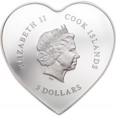 5 Dollars - Elizabeth II Valentine’s Day