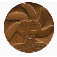 Medal - Centre d`essais du Val-de-Reuil [27] - Bassin d`essais des carènes
