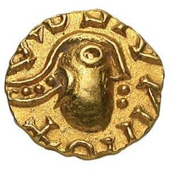 Tremissis - Moneyer Angiulfus Orleans mint