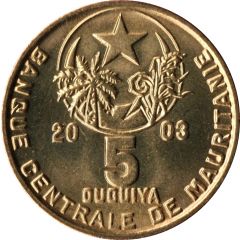 5 Ouguiya