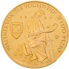 5 Ducats - Aureus Magnus Walther von der Vogelweide