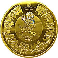 500 Hryven UEFA European Football Championship - 2012 Final Tournament