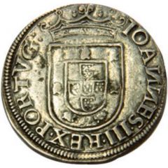 1/2 Tostão - João III 2nd type, Lisbon