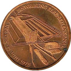 Token - Hamburg Opening of the Elbe Side Channel