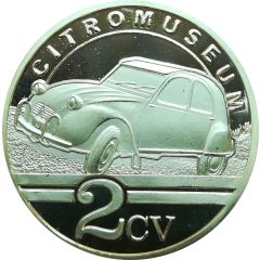 Token - Souvenirs et Patrimoine Castellane - Citromuseum - 2CV