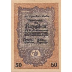 50 Heller Werfen