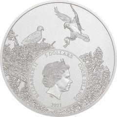 5 Dollars - Elizabeth II Longhorn
