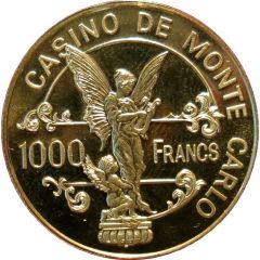 1000 Francs - Casino de Monte Carlo