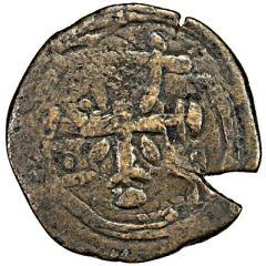 Follis - Baudouin II 2nd reign