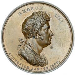 Medal - George IV Coronation, T.I. Wells
