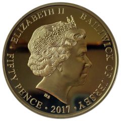 50 Pence - Elizabeth II Platinum Wedding