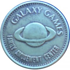 Token - Galaxy Games Family Amusement Center Citrus Heights California