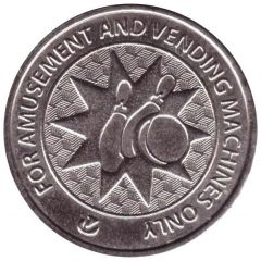 Car Wash Token - Torgavtomat Type Belorechensk