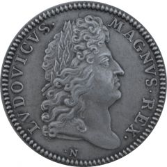 Louis XIV - AEQUAT . PIETA TE . TRIUMPHOS