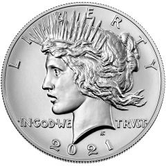 1 Dollar `Peace Dollar` 100th anniversary