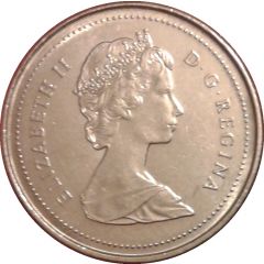 10 Cents - Elizabeth II 2nd portrait