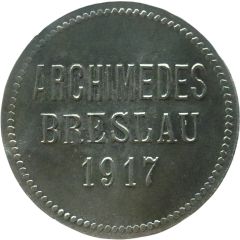 100 Pfennigs - Breslau Archimedes