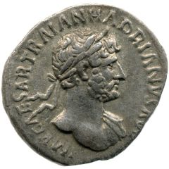 Denarius - Hadrian P M TR P COS III CONCORD, Concordia and Spes