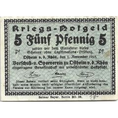 5 Pfennig Vorschuß- und Sparverein