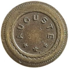 Token - 10 Cent Auguste