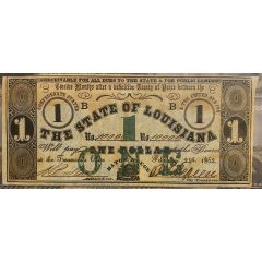 1 Dollar State of Louisiana