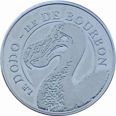 Jeton touristique - Île de la Réunion - Le dodo argenté