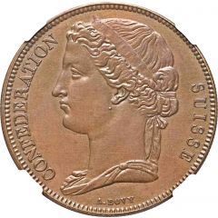 5 Francs Pattern, copper