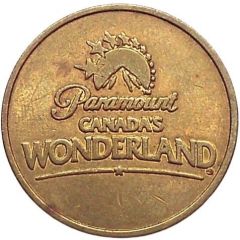 Token - Paramount Canada`s Wonderland Vaughan, Ontario