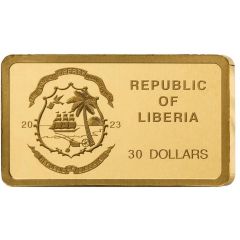 30 Dollars California Gold Rush