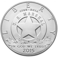 1 Dollar 225th Anniversary of US Marshals Service