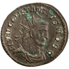 Antoninianus - Constantius I PROVIDENT DEOR, Providentia