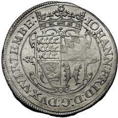 60 Kreuzer - John Frederick Kipper, Hirschgulden