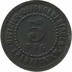 5 Pfennig - Frankfurt am Main Offizier-Gefangenenlager