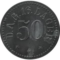 50 Pfennig - Massen D.A.G. 16. Lager