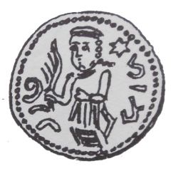 Denier Bracteate - Mieszko the Younger Kalisz mint
