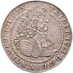1 Speciedaler - Frederik III Type XXI