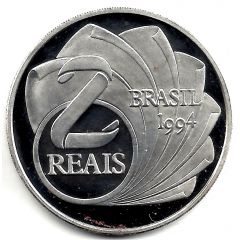 2 Reais Casa da Moeda do Brasil