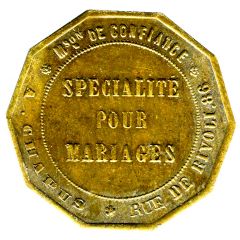 Token - Spécialité pour Mariages