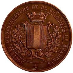 Medal - Société d`horticulture et de botanique de Beauvais