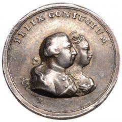 Medal - George III Royal Wedding, J.U. Hans