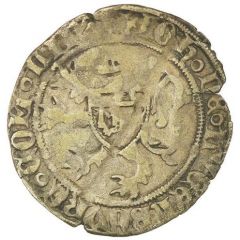 Groschen Cromsteert - John II of Luxembourg Elincourt mint
