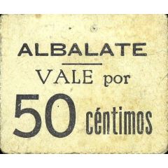 50 Céntimos Albalate de Cinca