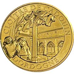 Monnaie de Paris Tourist Token - Cloître de Cadouin Chapiteau roman