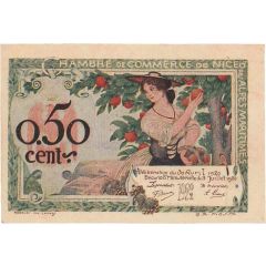 50 Centimes - Chambre de Commerce de Nice et des Alpes-Maritimes 06