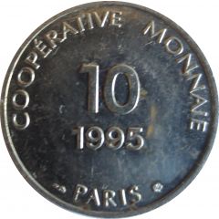 10 Francs - Coopérative Monnaie Paris