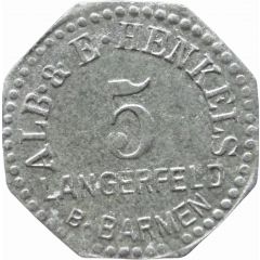 5 Pfennig - Langerfeld Alb. and E. Henkels